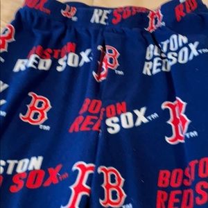 Boston Red Sox fleece pajama pants